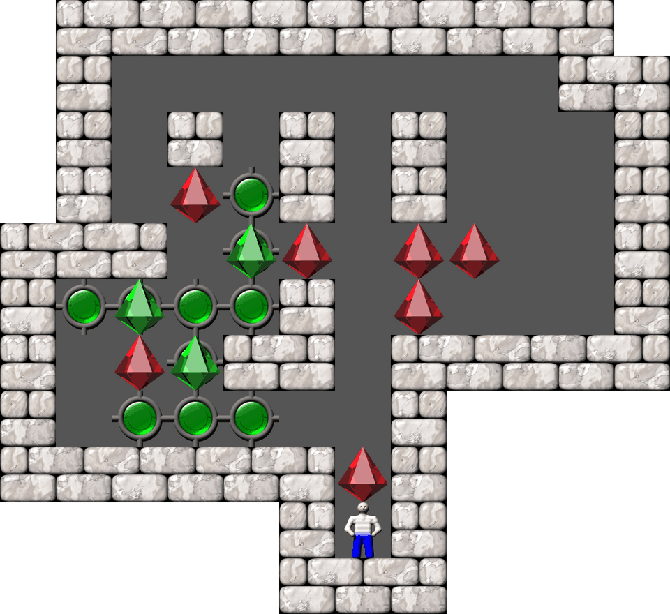 Sokoban Revenge 34 level 1